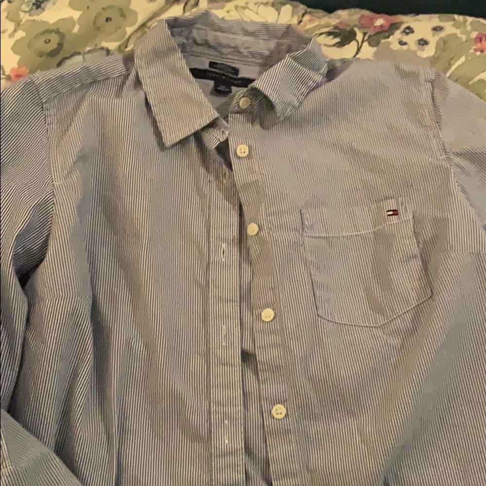 Womens Tommy Hilfiger button up